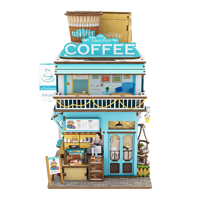 Cafetería del Cabo - Papelero Automático de Escritorio - Maqueta Tonecheer
