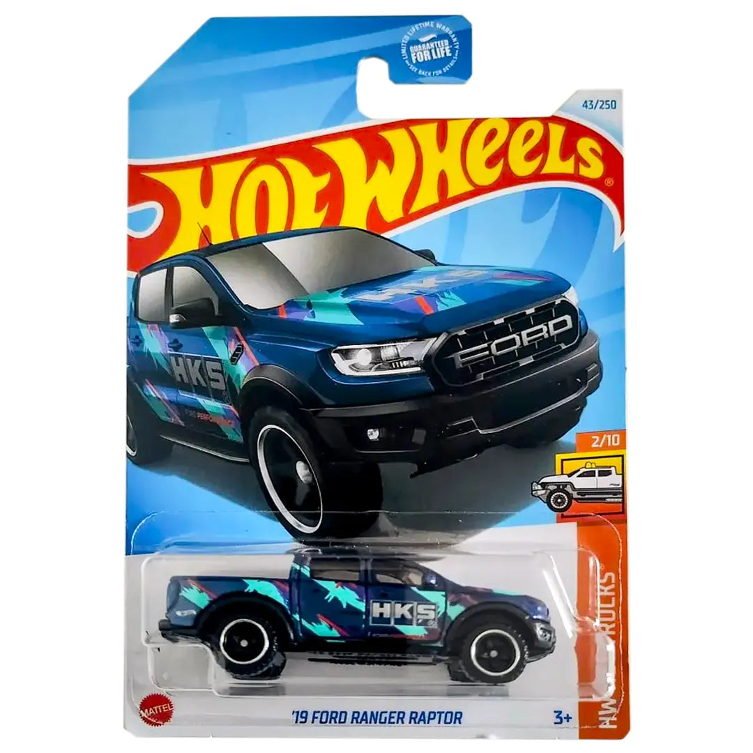 19 Ford Ranger Raptor - Hot Trucks 2/10 - Hot Wheels
