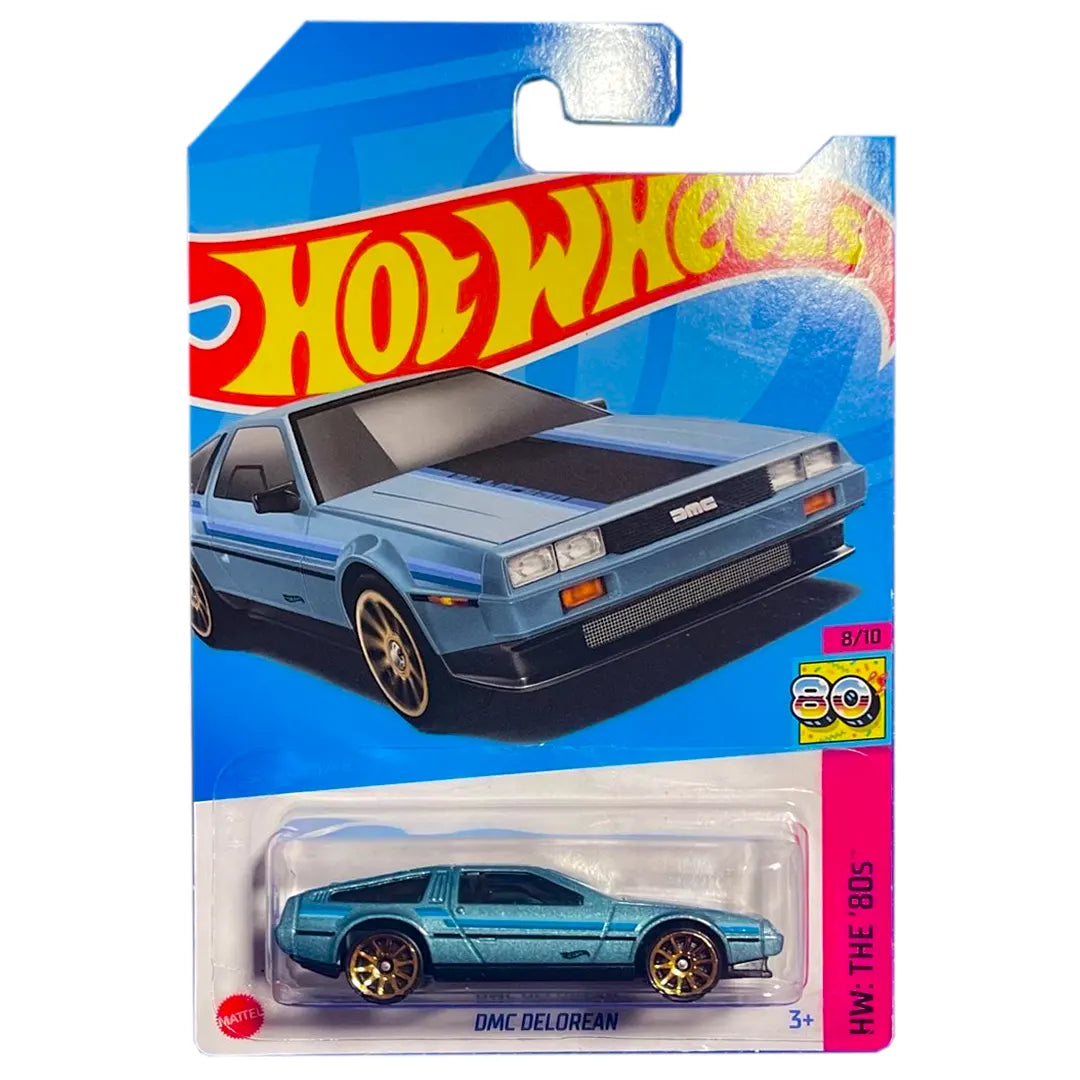 Dmc Delorean - The 80s 8/10 - Hot Wheels