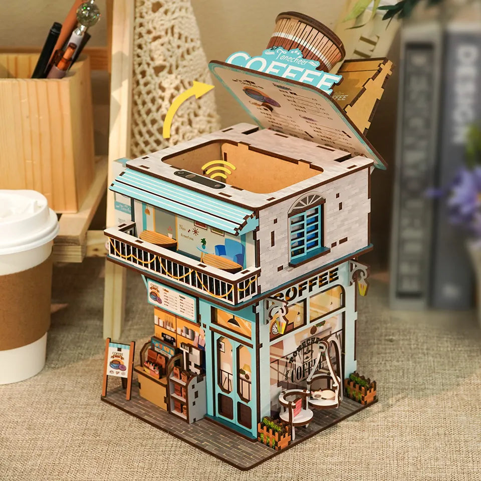 Cafetería del Cabo - Papelero Automático de Escritorio - Maqueta Tonecheer