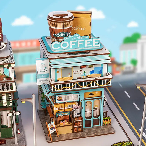 Cafetería del Cabo - Papelero Automático de Escritorio - Maqueta Tonecheer