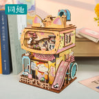 Casa de Gatos - Papelero Automático de Escritorio - Maqueta Tonecheer