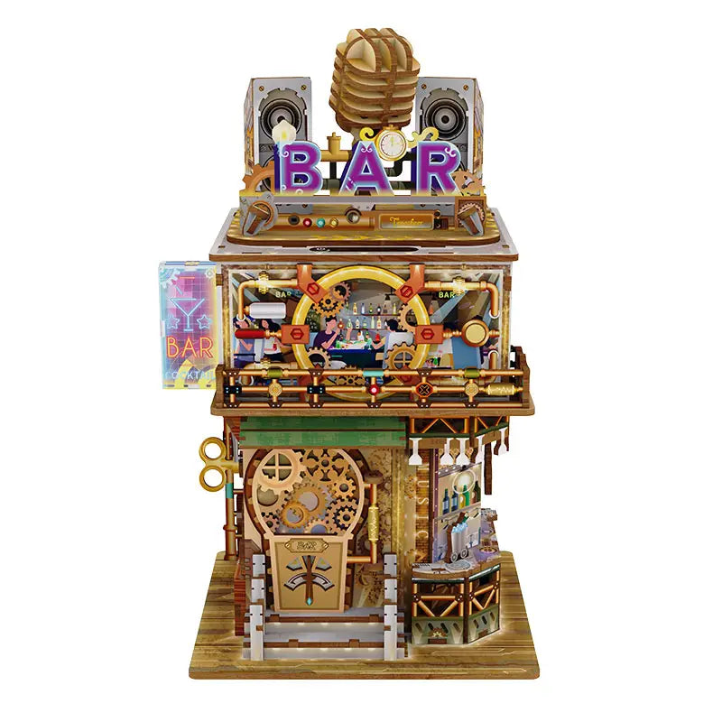 Punk Bar - Papelero Automático de Escritorio - Maqueta Tonecheer