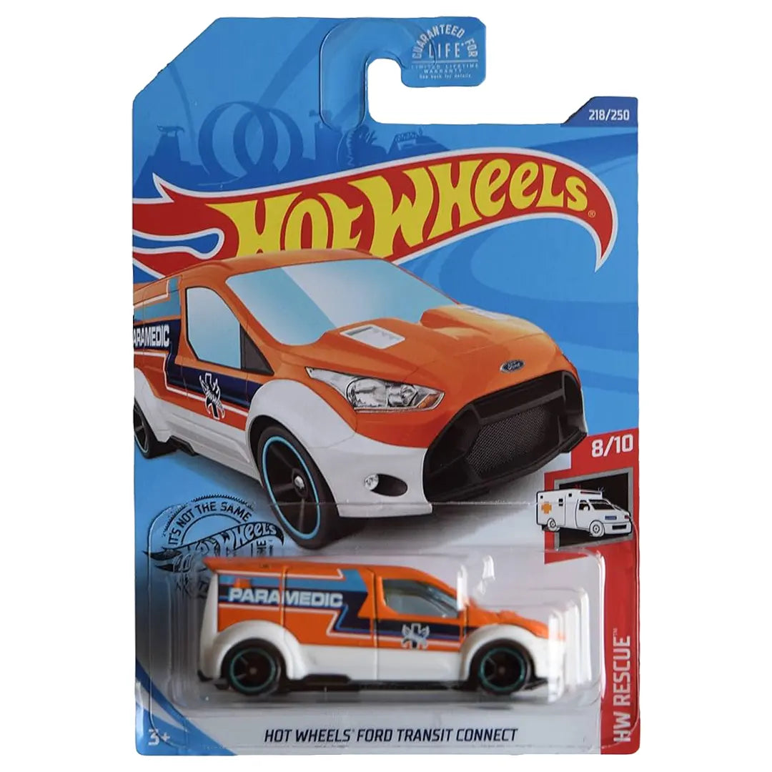 Hot Wheels Ford Transit Connect - Rescue 8/10 - Hot Wheels