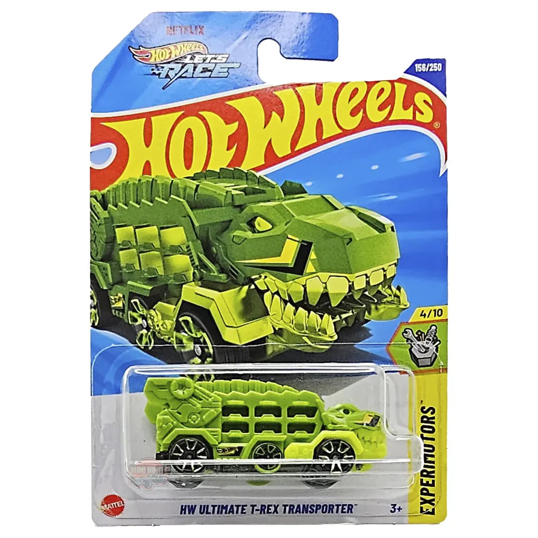Hw Ultimate T-Rex Transporter - Experimotors 4/10 - Hot Wheels
