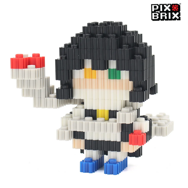 Iguro Obanai Pequeño Armable 3D - Demon Slayer - Pix Brix