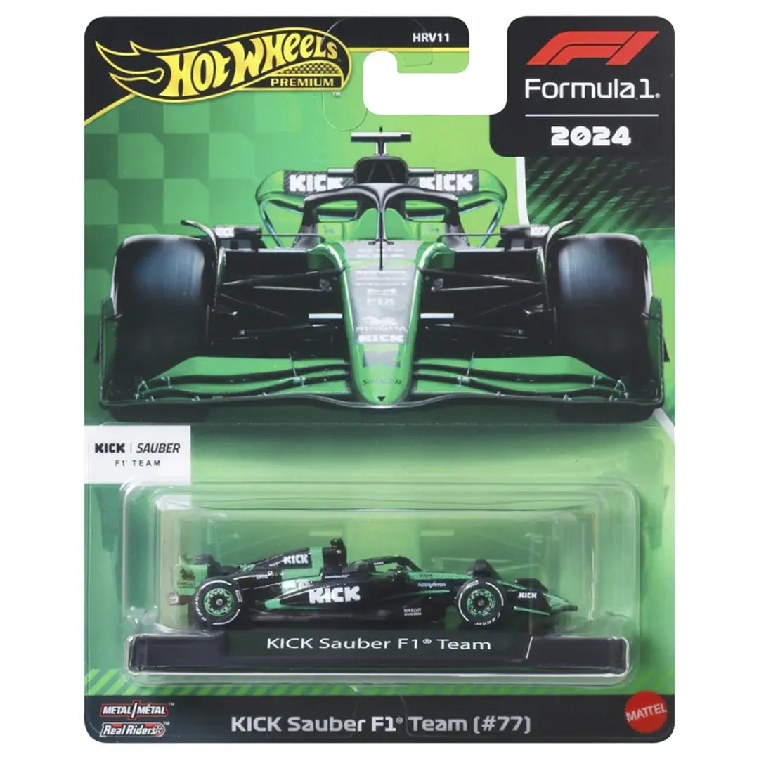 Kick Sauber F1 Team (#77) - Formula 1 - Hot Wheels