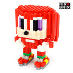 Knuckles Armable 3D  - Sonic the Hedgehog  - Pix Brix