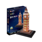 BIG BEN LED - Architecture Model - Rompecabezas 3D