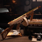 Thompson Submachine Gun - Maqueta 3D en Madera 3D - ROKR