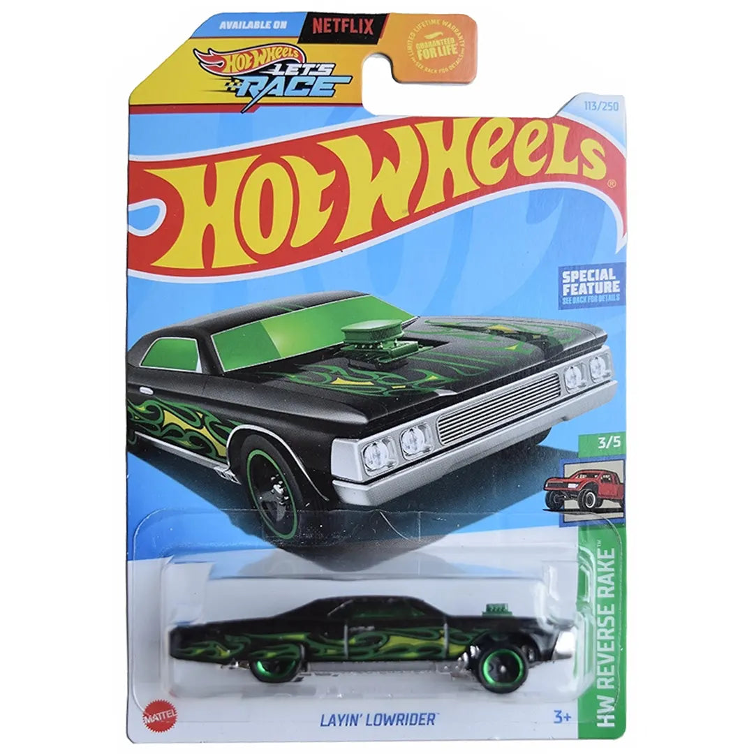 Layin Lowrider - Reverse Rake 3/5 - Hot Wheels