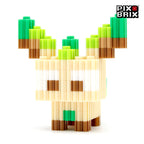 Leafeon Pequeño Armable 3D - Pokemon - Pix Brix