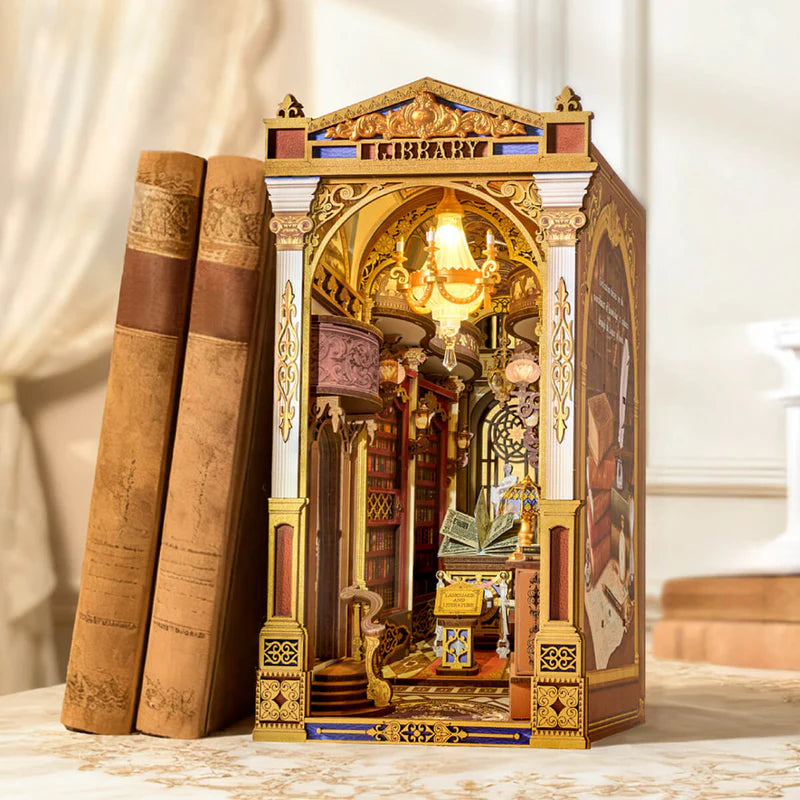 Library of Wonders - Sujeta Libros - Maqueta Rolife