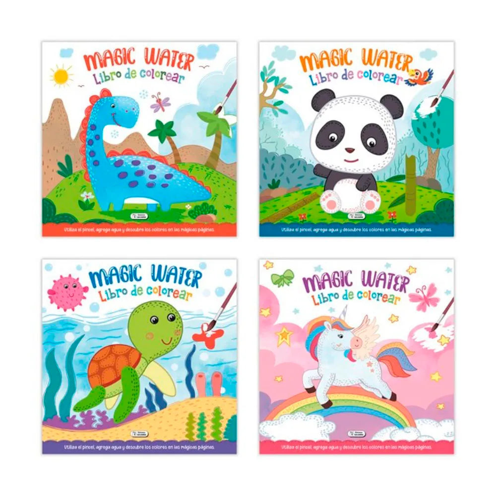 Magic Water - Libros de Colorear