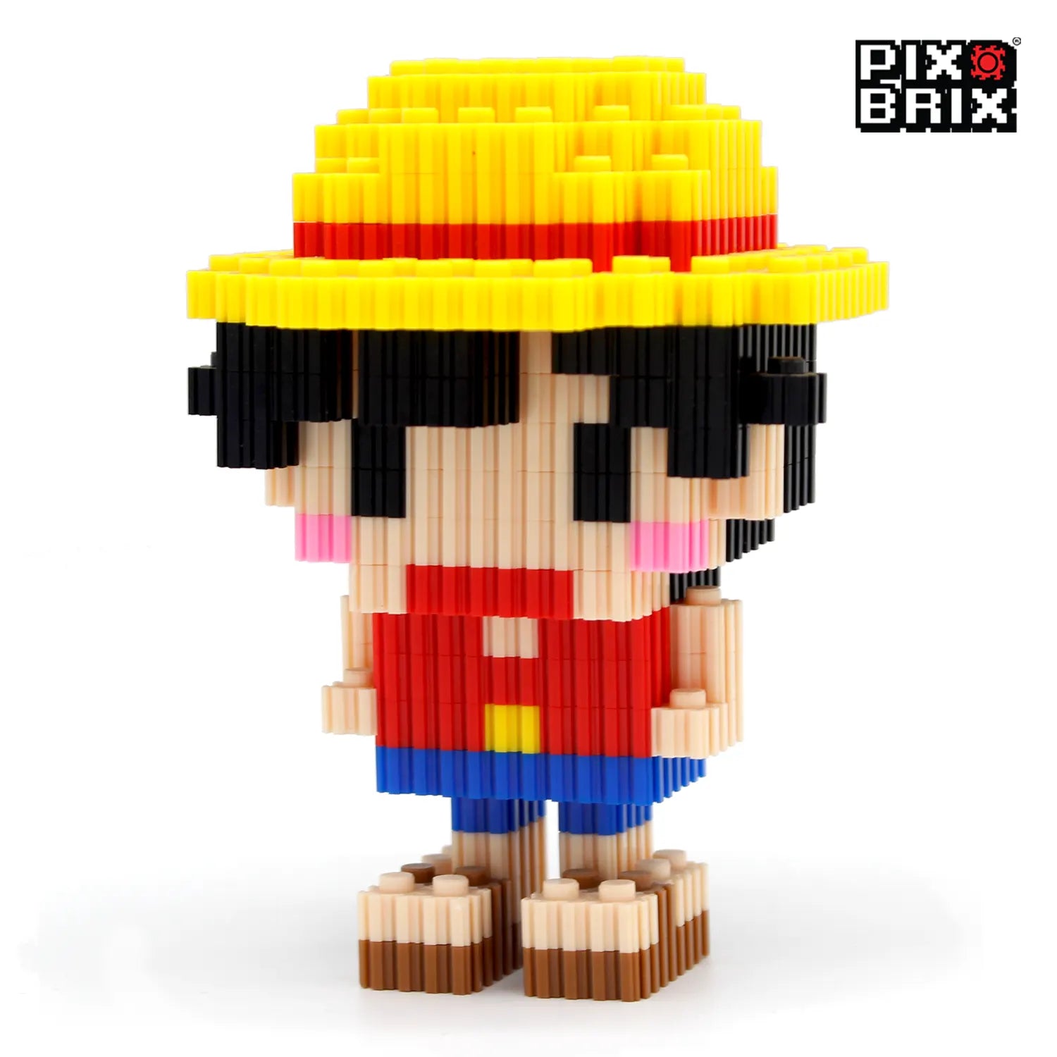 Rompecabezas Bloques 3d Armables One Piece Luffy Mini Blocks