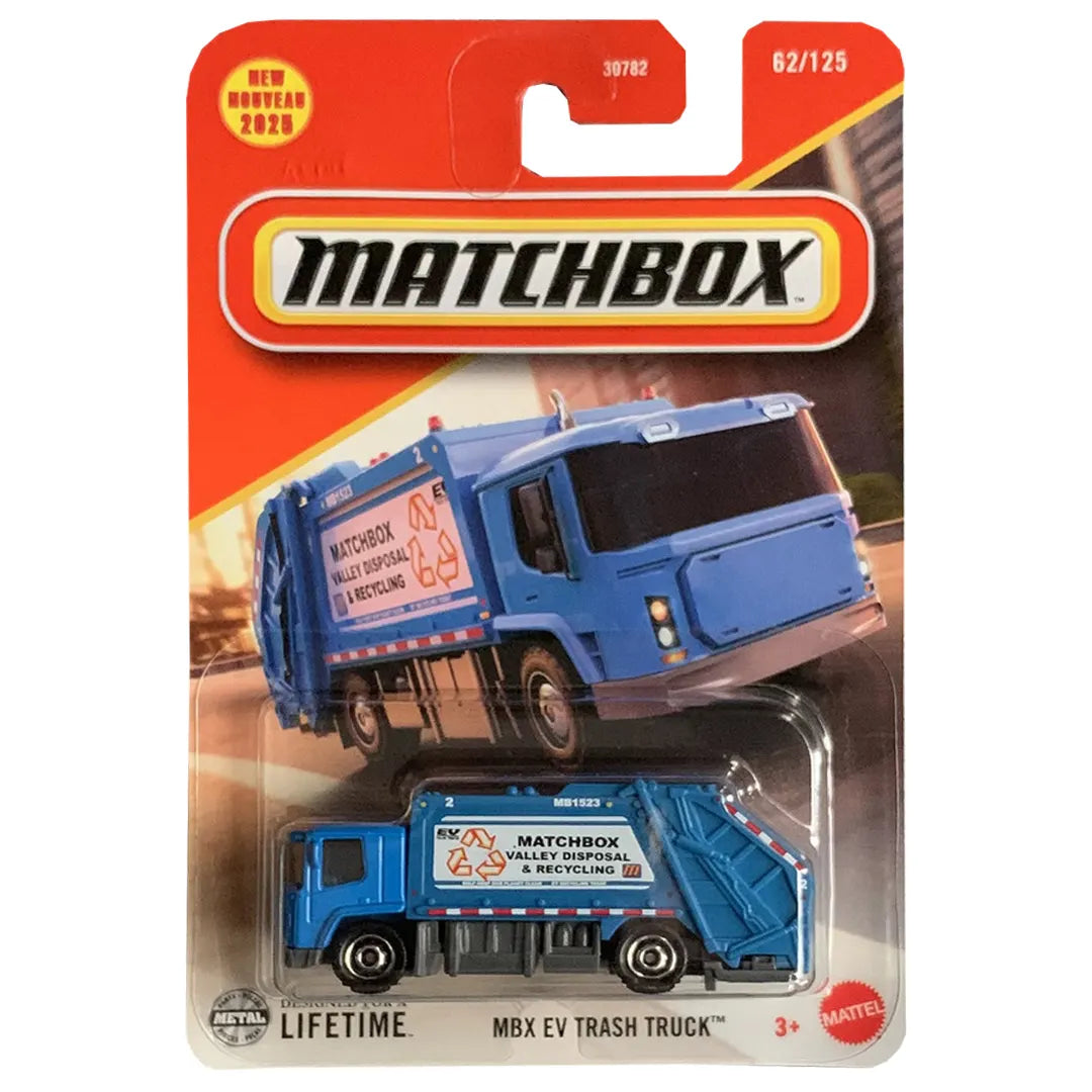 MBX Ev Trash Truck - 62/125 - 2025 - Matchbox