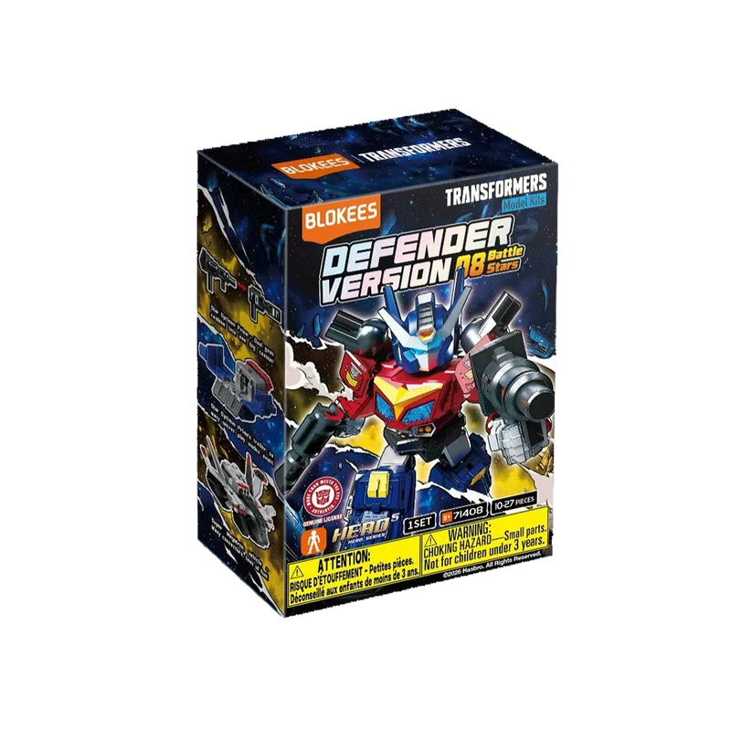 Figura Sorpresa - Transformers Defender Version 08 Battle Stars - Model Kit - BLOKEES