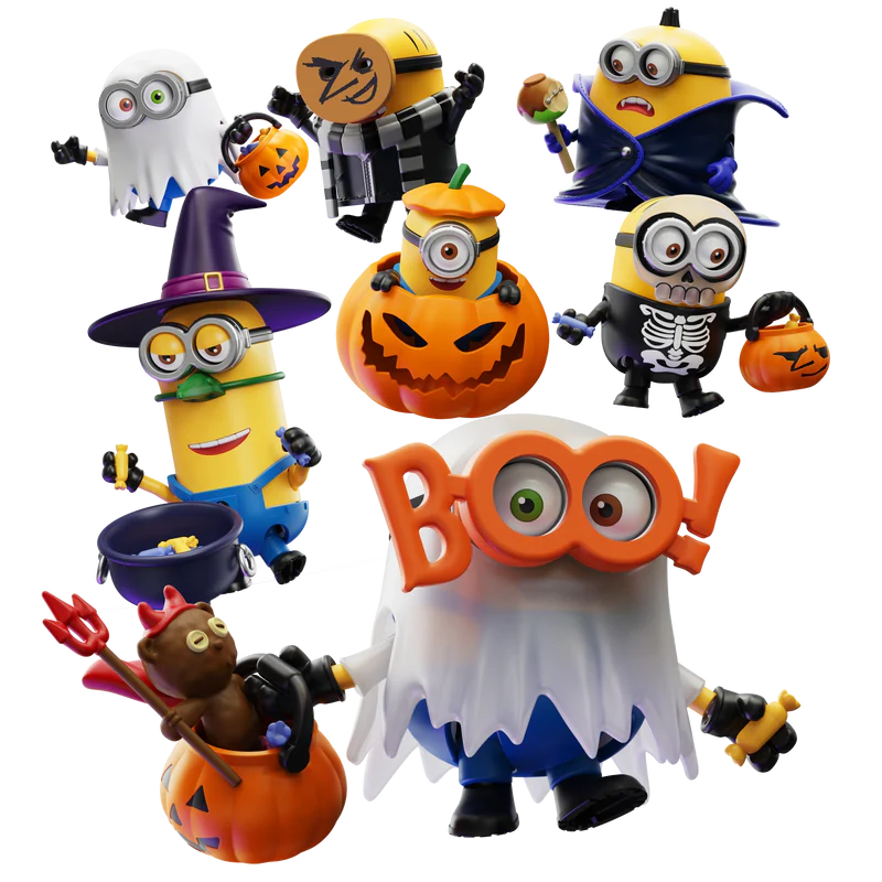 Figura Sorpresa - MINIONS Mokoo Series 03 Belloween - Model Kit - BLOKEES