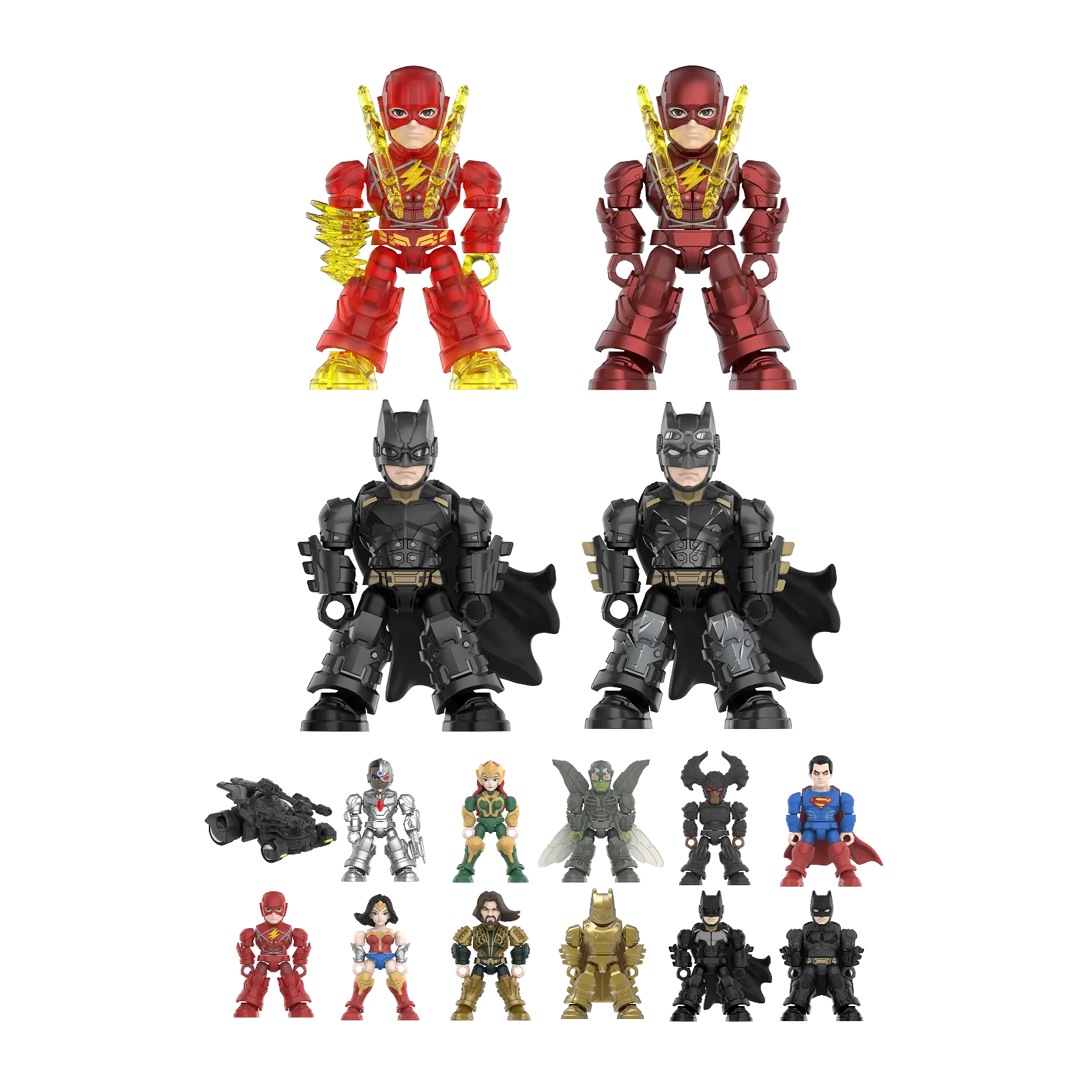 Figura Sorpresa - DC Defender Version 02 - Justice League - Model Kit - BLOKEES