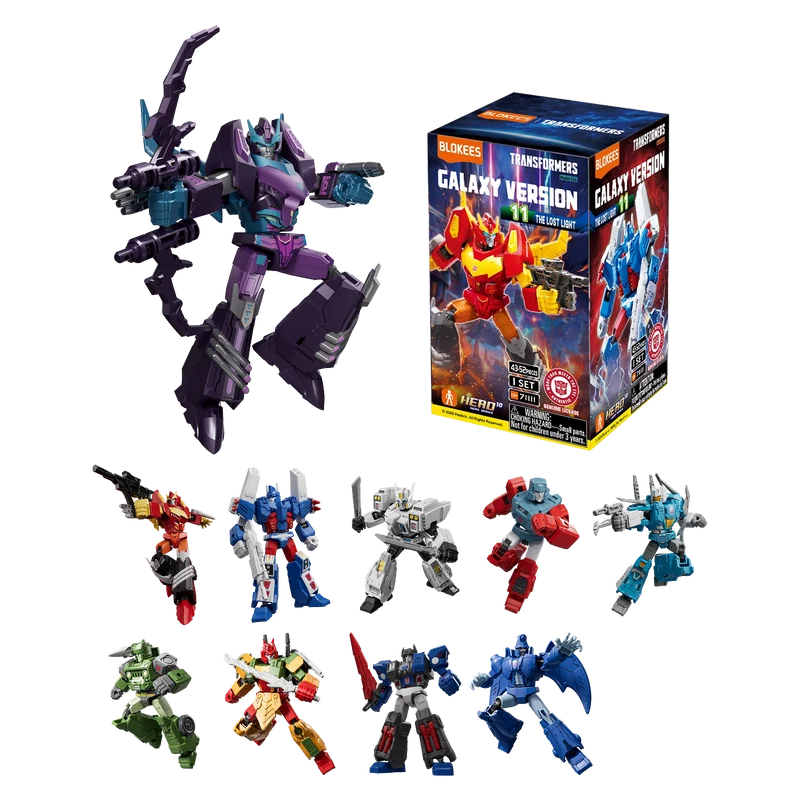 Figura Sorpresa - Transformers Galaxy Version 11 The Lost Light - Model Kit - BLOKEES