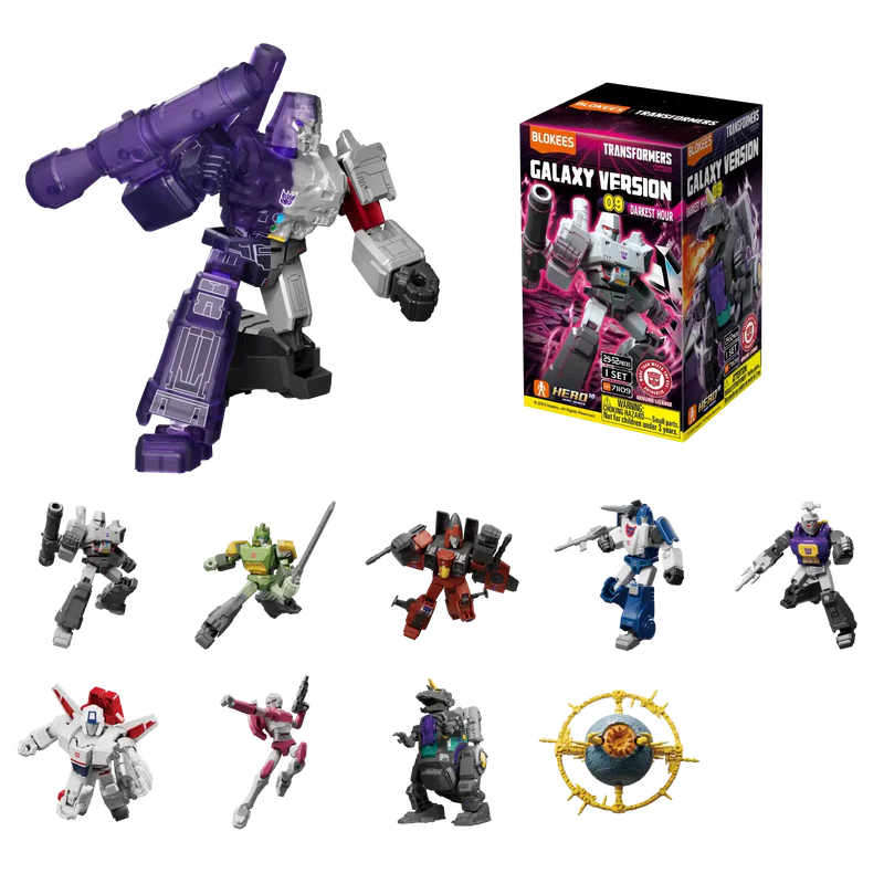Figura Sorpresa - Transformers Galaxy Version 09 Darkest Hour - Model Kit - BLOKEES