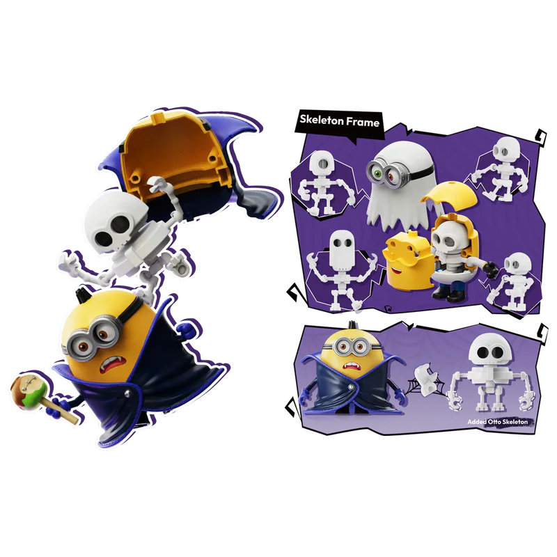 Figura Sorpresa - MINIONS Mokoo Series 03 Belloween - Model Kit - BLOKEES