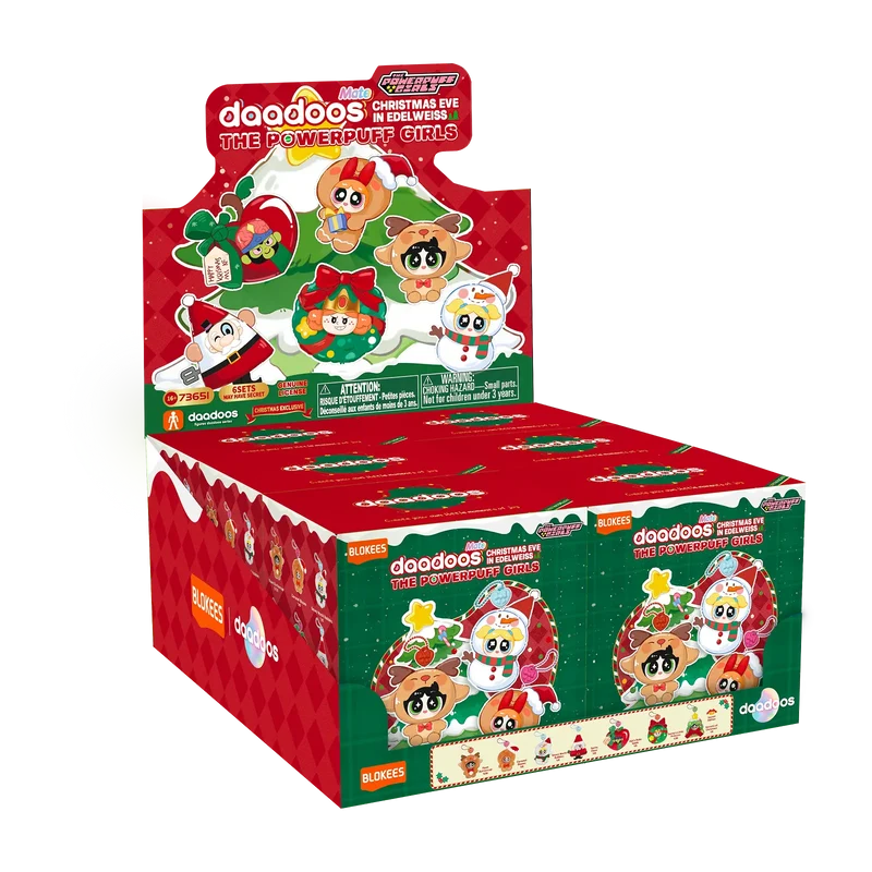 Figura Sorpresa Las Chicas Superpoderosas - Dadoos Christmas- BLOKEES