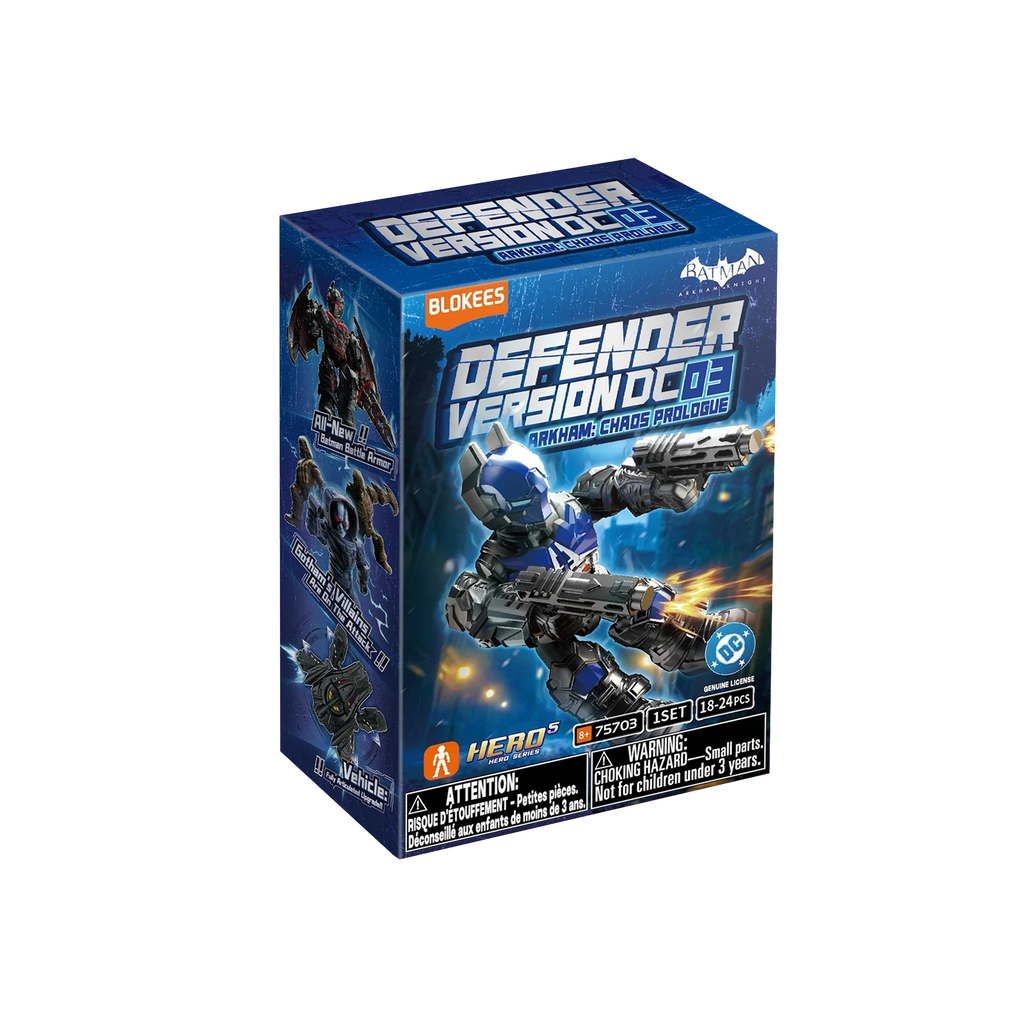 Figura Sorpresa - DC Defender Version 03 -  Arkham: Chaos Prologue - Model Kit - BLOKEES