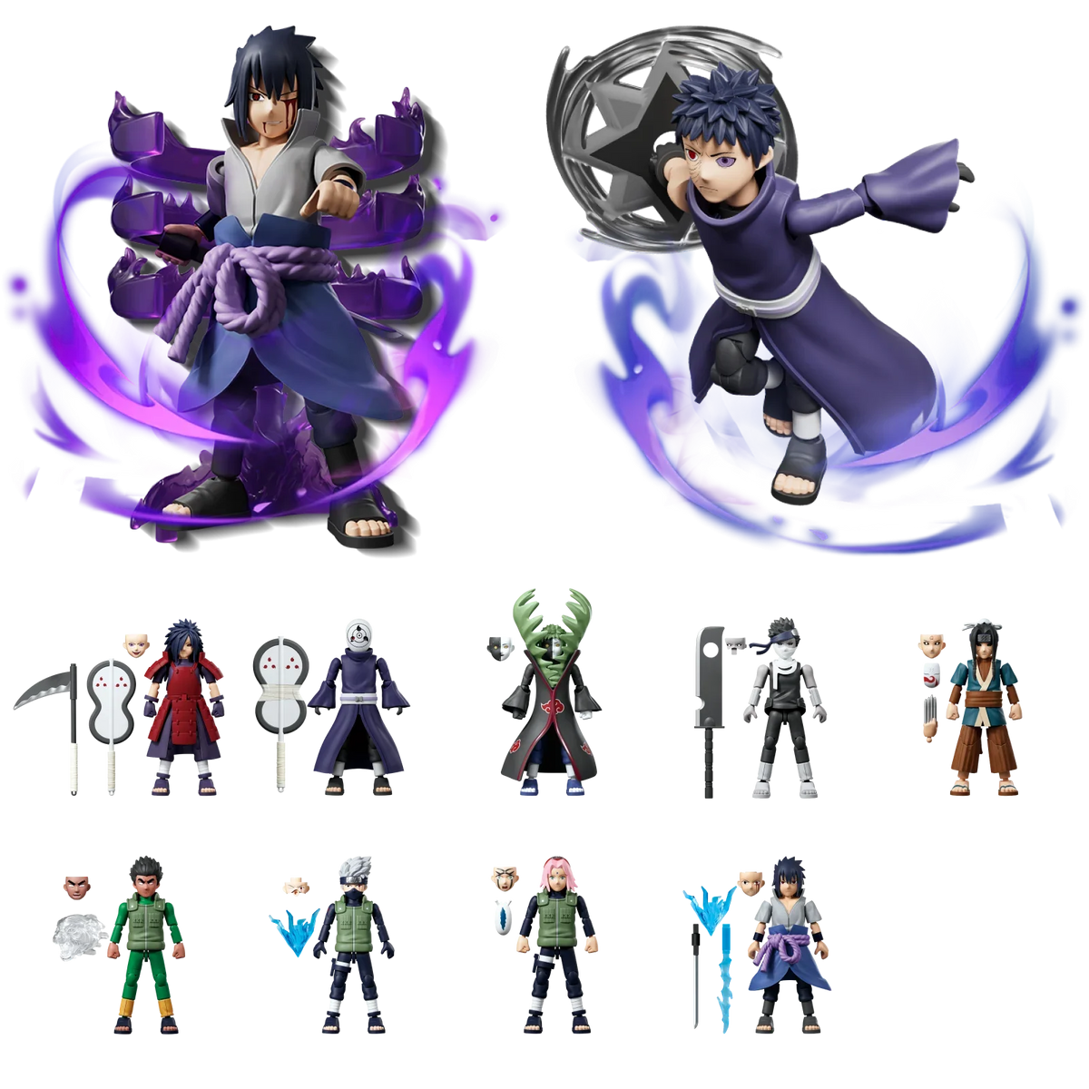 Figura Sorpresa - Naruto Shippuden - Galaxy Version 04  - War Begins - Model Kit - BLOKEES