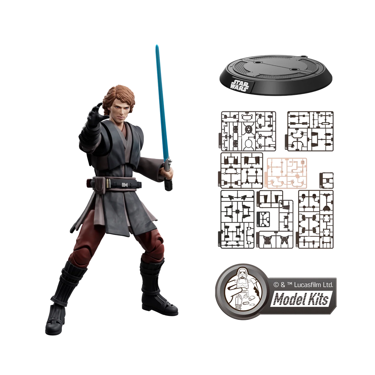 Anakin Skywalker - Star Wars - Champion Class 08 - Model Kit - BLOKEES
