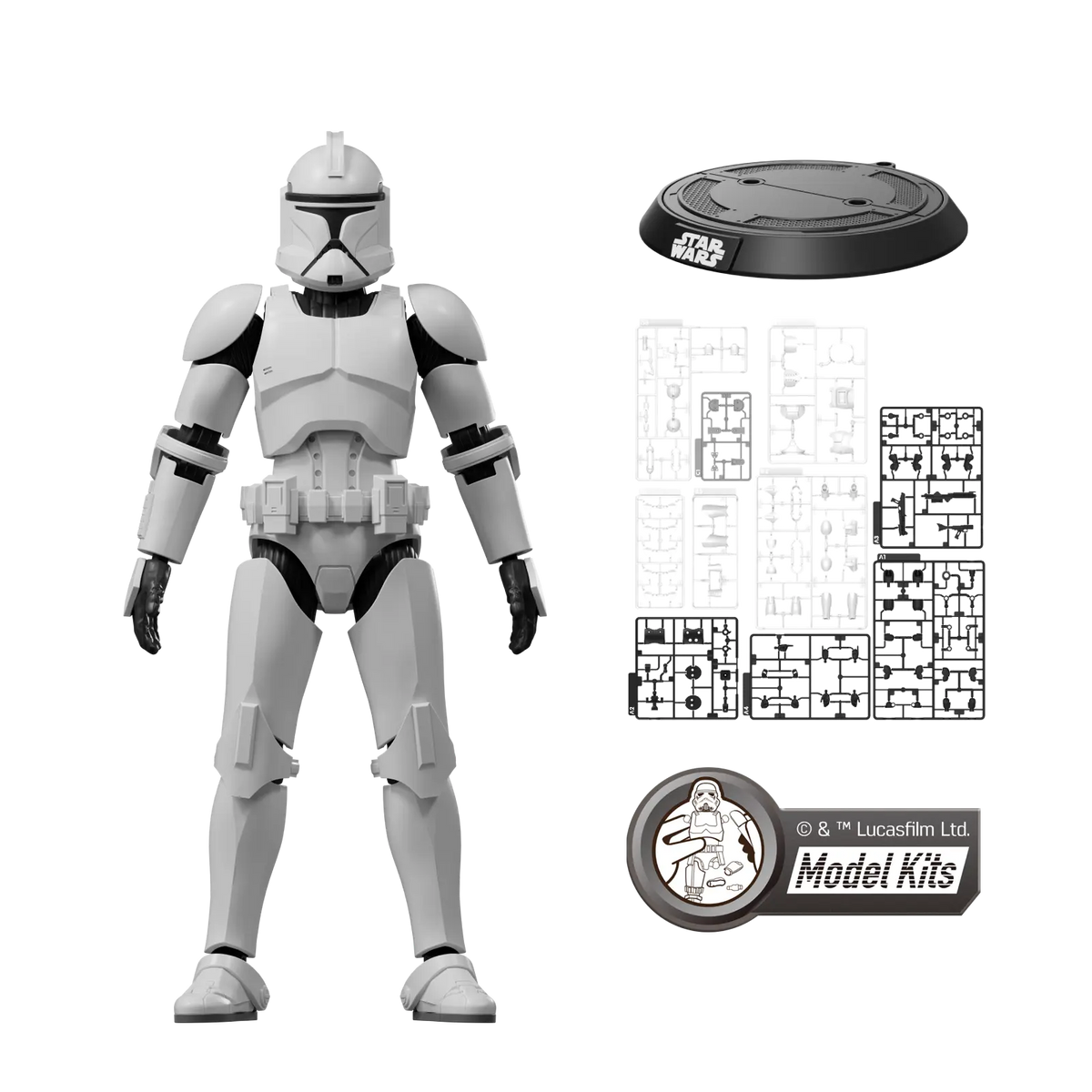 Clone Trooper - Star Wars - Champion Class 07 - Model Kit - BLOKEES