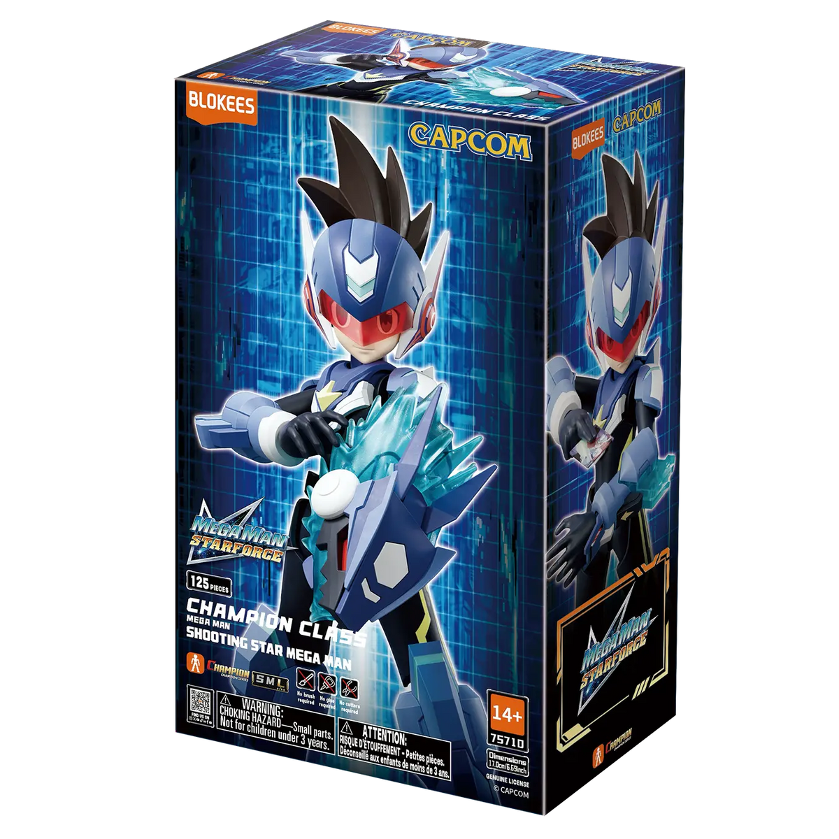Shooting Star Mega man  - Megaman Champion Class 01 - Model Kit - BLOKEES