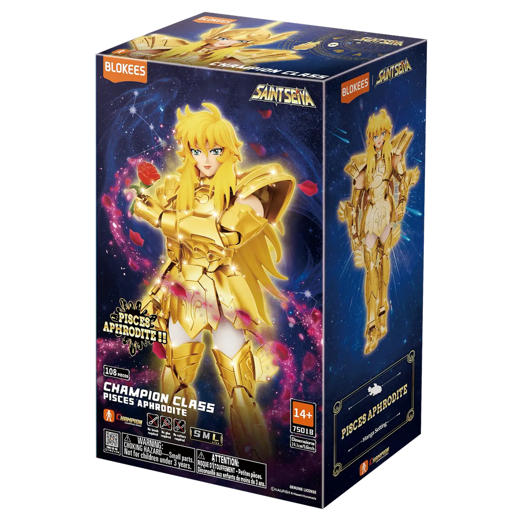 Afrodita Piscis - Saint Seiya Champion Class 15 - Model Kit - BLOKEES