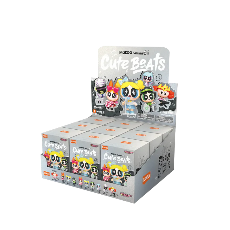 Figura Sorpresa Las Chicas Superpoderosas - Cute Beats - BLOKEES