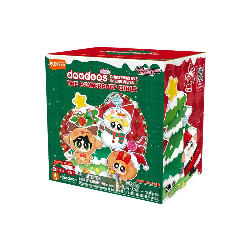 Figura Sorpresa Las Chicas Superpoderosas - Dadoos Christmas- BLOKEES