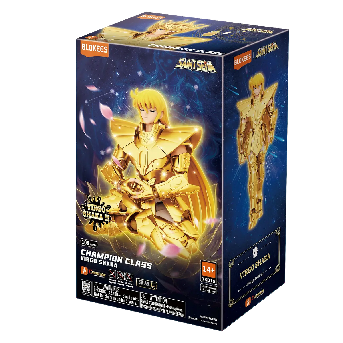 Virgo Shaka - Saint Seiya Champion Class 16 - Model Kit - BLOKEES