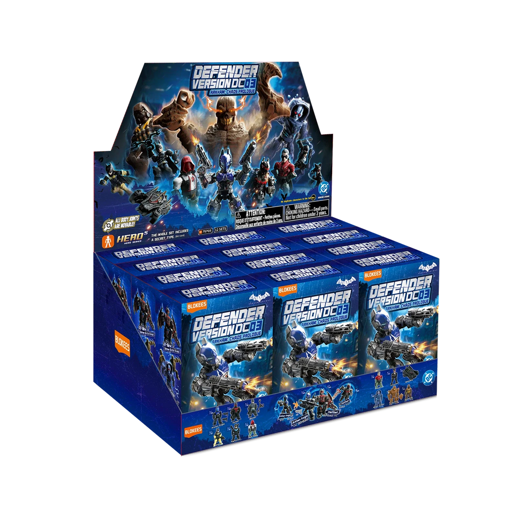 Figura Sorpresa - DC Defender Version 03 -  Arkham: Chaos Prologue - Model Kit - BLOKEES