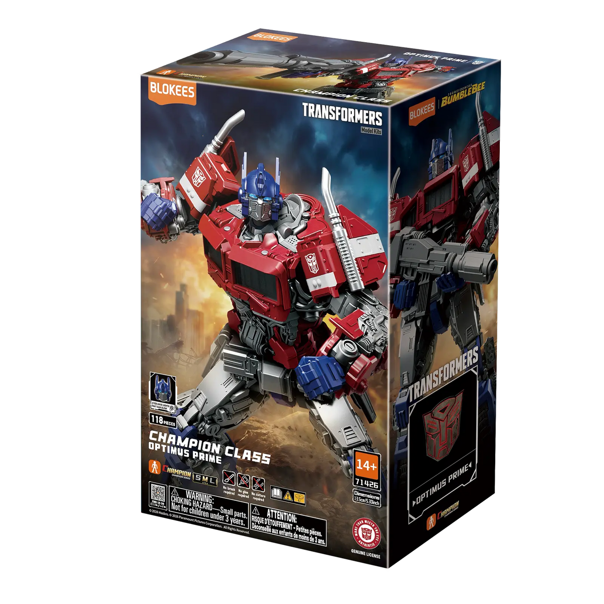 Optimus Prime - Champion Class 26 - Model Kit Articulado - BLOKEES