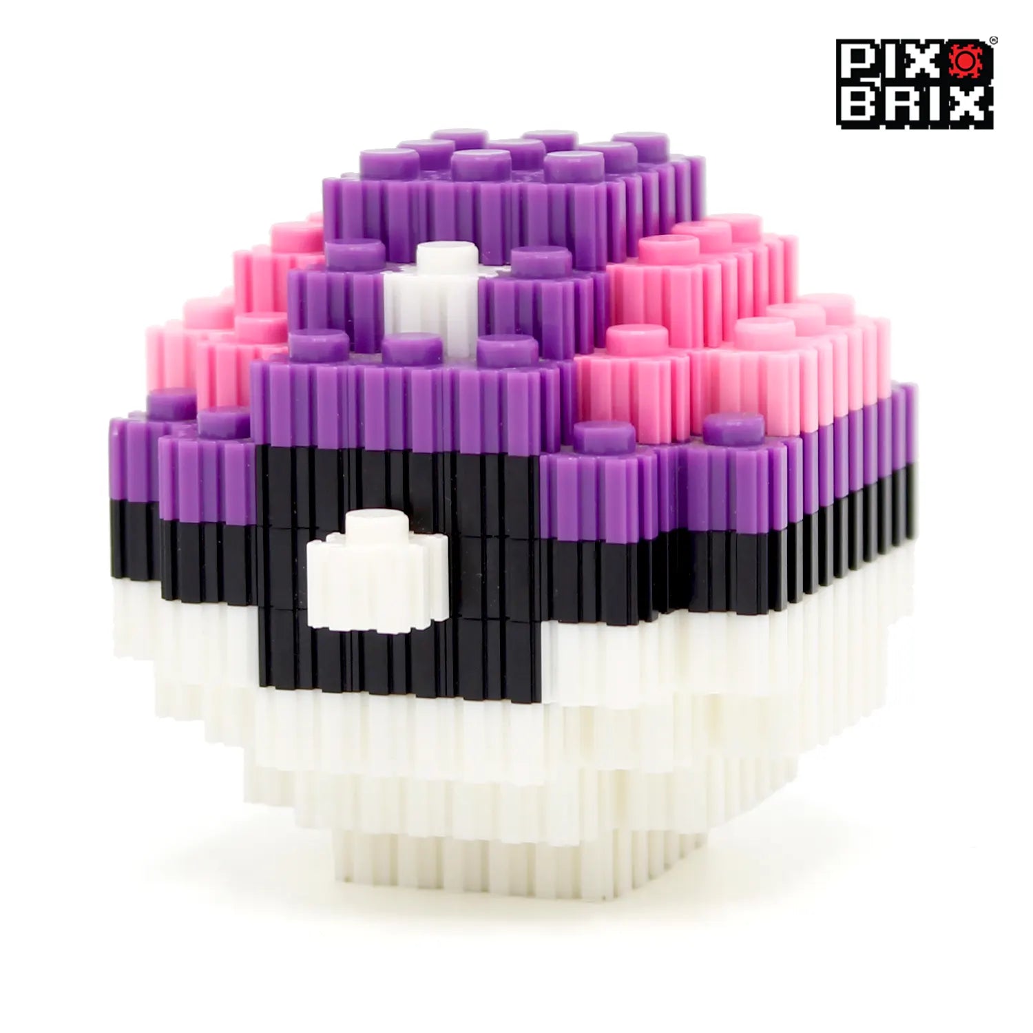 Masterball Armable 3D - Pokemon - Pix Brix