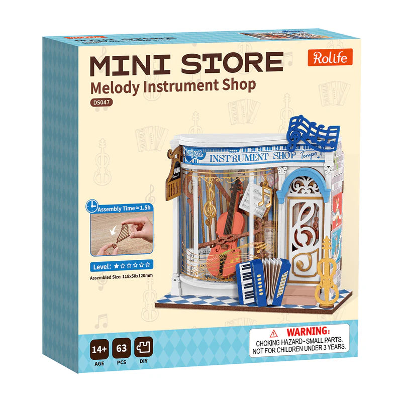 Melody Instrument Shop - Rolife - Maqueta Miniatura