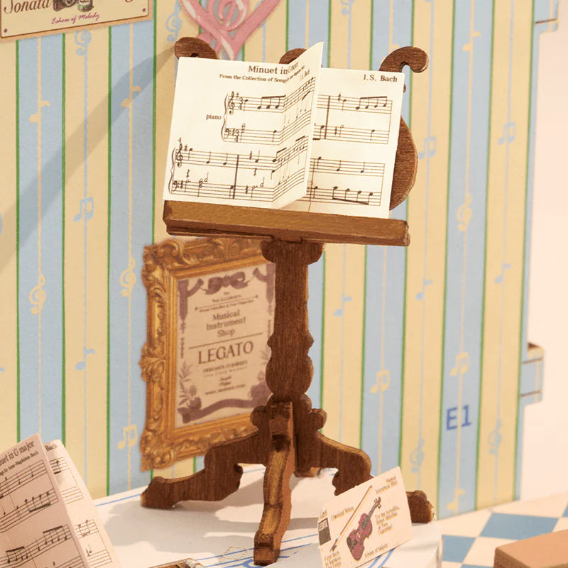 Melody Instrument Shop - Rolife - Maqueta Miniatura