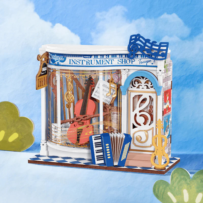Melody Instrument Shop - Rolife - Maqueta Miniatura