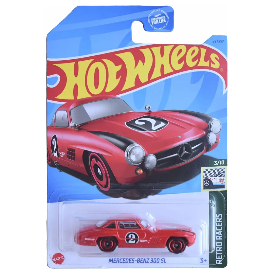 Mercedes-Benz 300 Sl - Retro Racers 3/10 - Hot Wheels
