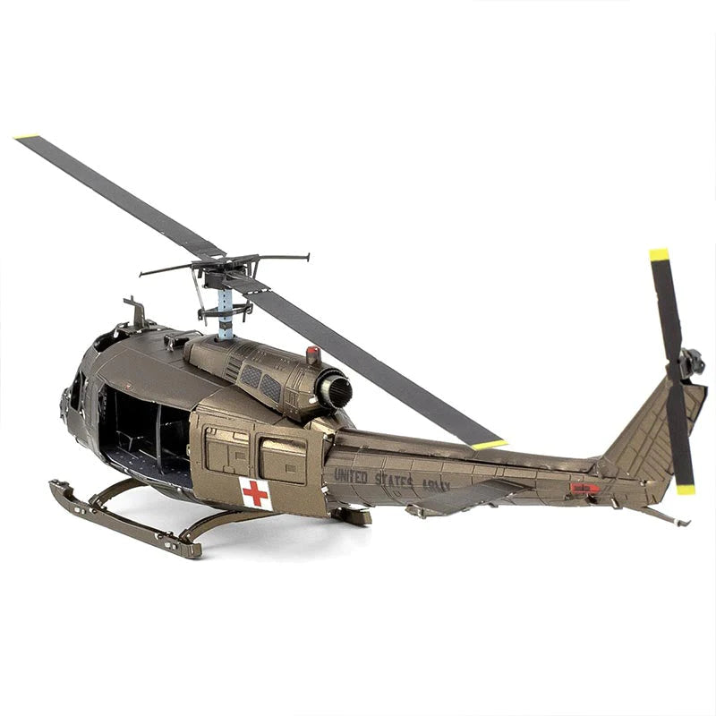 Helicóptero UH-1 Huey - Maqueta 3D - Metal Earth