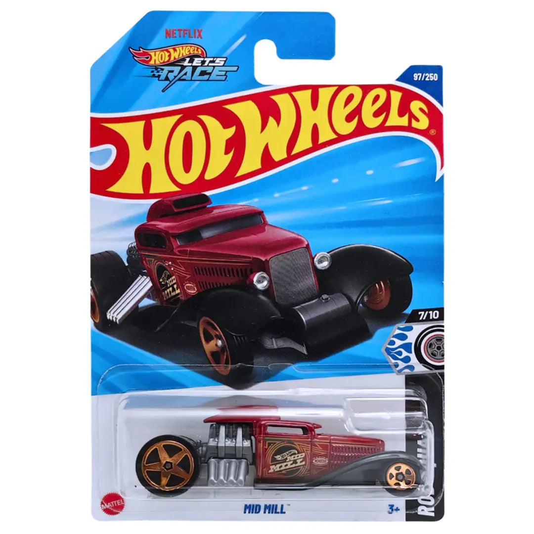 Mid Mill - Rod Squad 7/10 - Hot Wheels