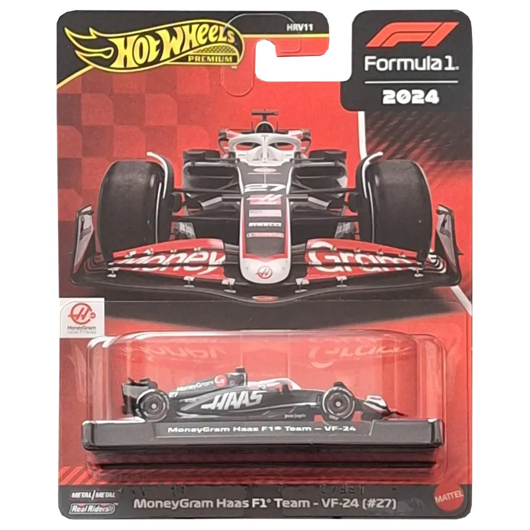 MoneyGram Haas F1 Team - VF-24 (#27) - Formula 1 - Hot Wheels