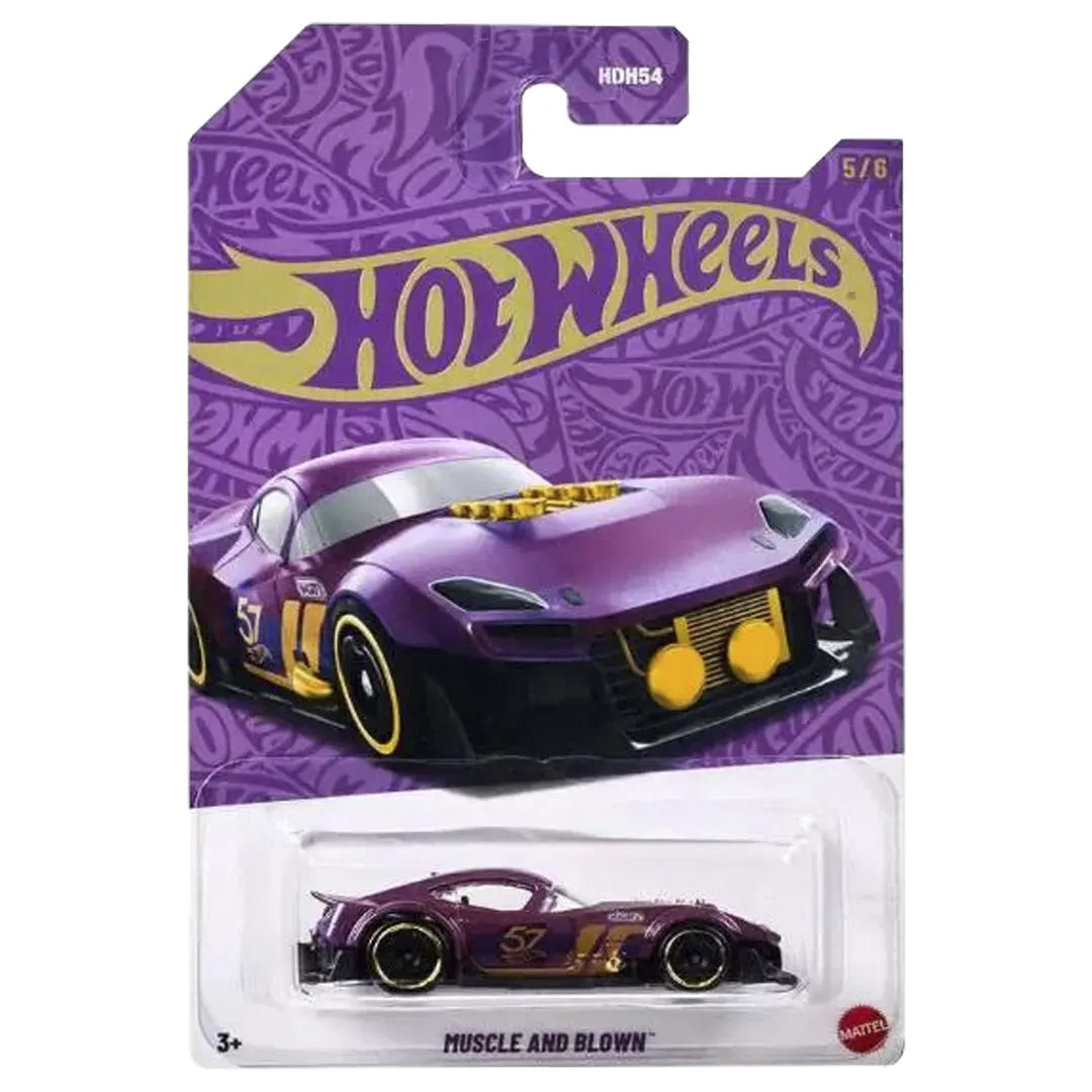 Muscle And Blown - Purple and Gold Series 5/6 - Hot Wheels