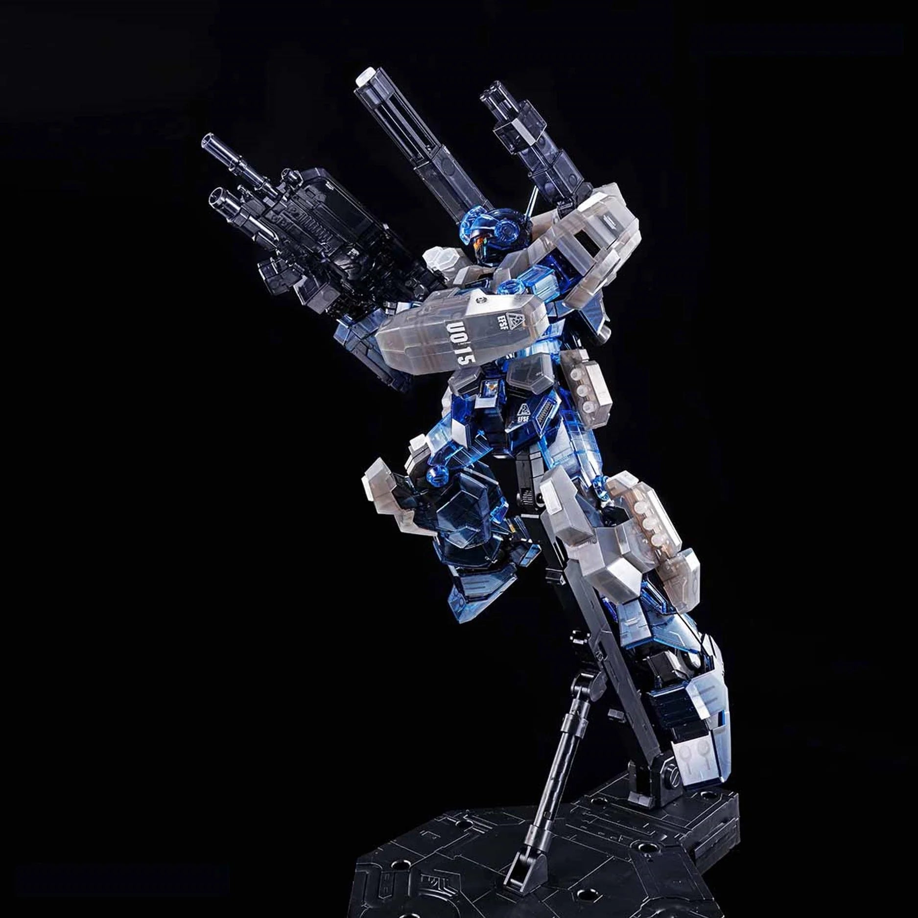 MG 1/100 JESTA CANNON[CLEAR COLOR] - Model Kit Articulado - Bandai