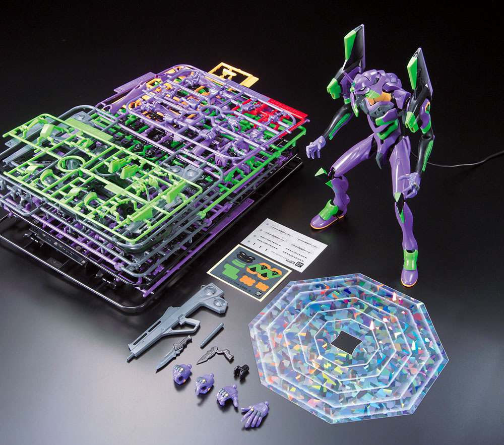 EVANGELION 01 (NEW MOVIE "HA"ver.) - Model Kit Articulado - Bandai