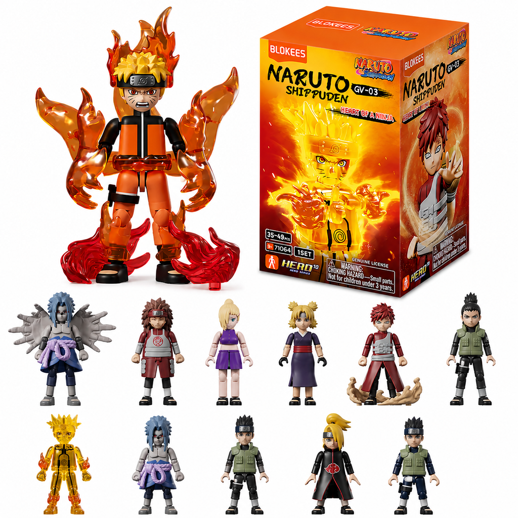 Naruto Shippuden - Galaxy Version 03 Heart of a Ninja - Blind Box - BLOKEES